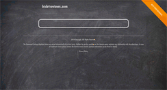 Desktop Screenshot of bidetreviews.com